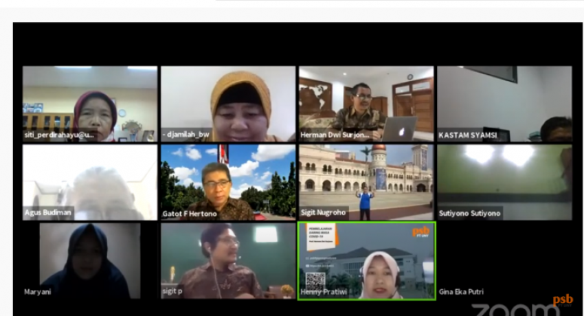 WEBINAR FT UNY: PEMBELAJARAN DARING MASA PANDEMI COVID-19 | Universitas ...